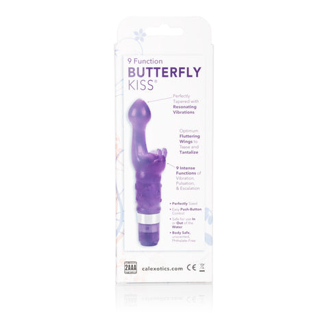 9 Function Butterfly Kiss Platinum Edition Vibrator Purple Purple VIBRATORS-RABBIT-MULTI