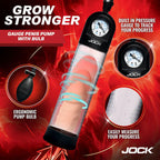 Pump Up Gauge Penis Pump (Clear) – Precision-Controlled Penis Pump Clear > Pumps > Penis Pumps