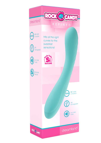 Rock Candy Dreamland Turquoise G-Spot Vibrator Rechargeable Vibrators