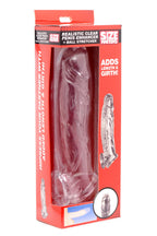 Realistic Clear Penis Enhancer and Ball Stretcher – Lifelike Penis Sleeve and Ball Stretcher > Sex Toys For Men > Penis Sleeves
