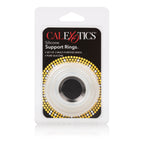 CalExotics Silicone Support Rings Set – Stretchy Comfortable Black Cock Rings > Cock Ring > Sets