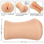 Stroke It Tight Pussy Stroking Sleeve Ivory 1 lb Anatomically Correct PureSkin Material > Sex Toys For Men > Masturbators > Manual