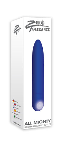 Zero Tolerance All Mighty Bullet 9.1 cm USB Rechargeable Purple BULLETS