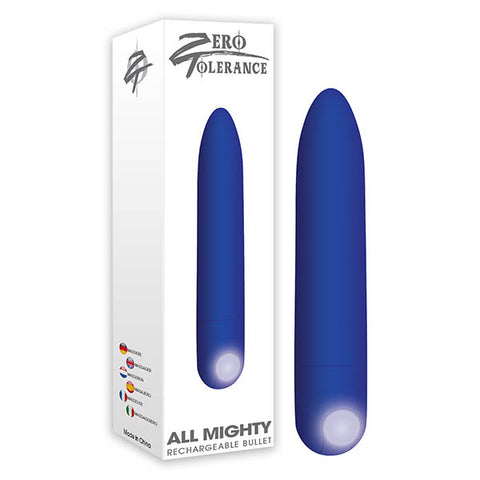 Zero Tolerance All Mighty Bullet 9.1 cm USB Rechargeable Purple BULLETS