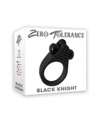 Zero Tolerance Black Knight Cock Ring – Durable Silicone Ring > Cock Ring > Vibrating