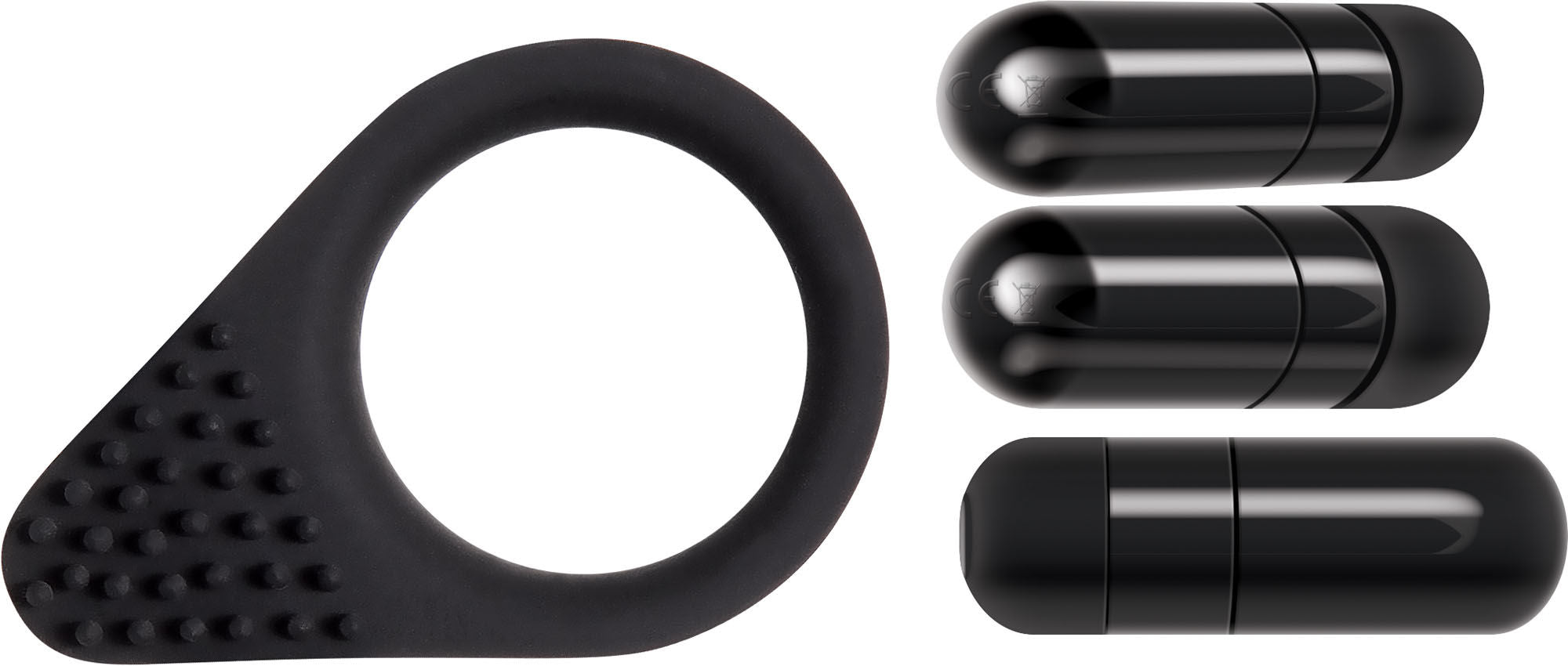 Zero Tolerance Black Knight Cock Ring – Durable Silicone Ring Secondary image
