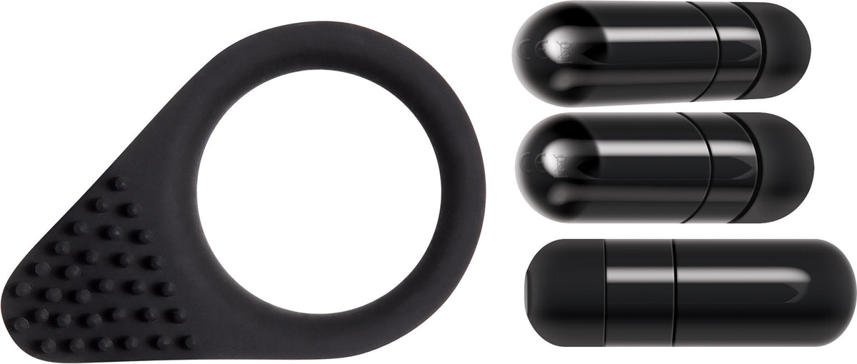Zero Tolerance Black Knight Cock Ring – Durable Silicone Ring > Cock Ring > Vibrating