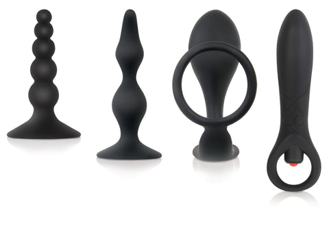 Zero Tolerance Intro To Prostate Kit - 4 Piece Set > Anal Range > Prostate Massagers