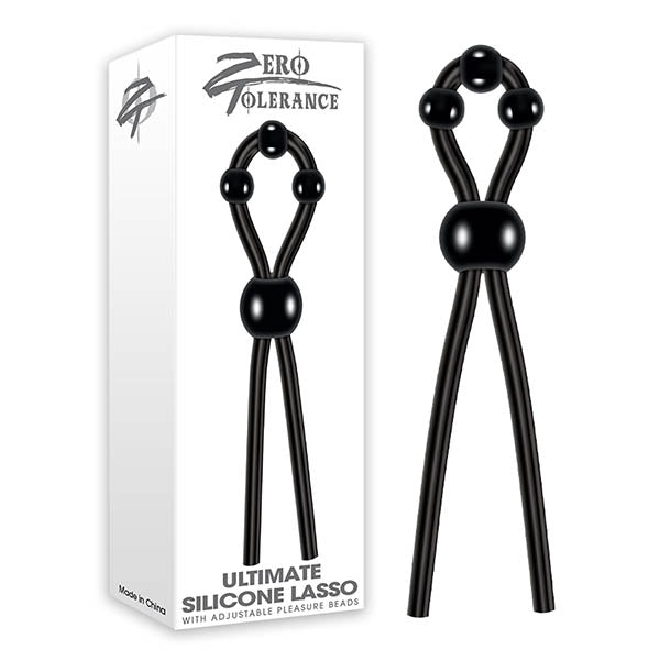 Zero Tolerance Ultimate Silicone Lasso 5.13 Inch Adjustable Cock Ring COCK RINGS Lasso