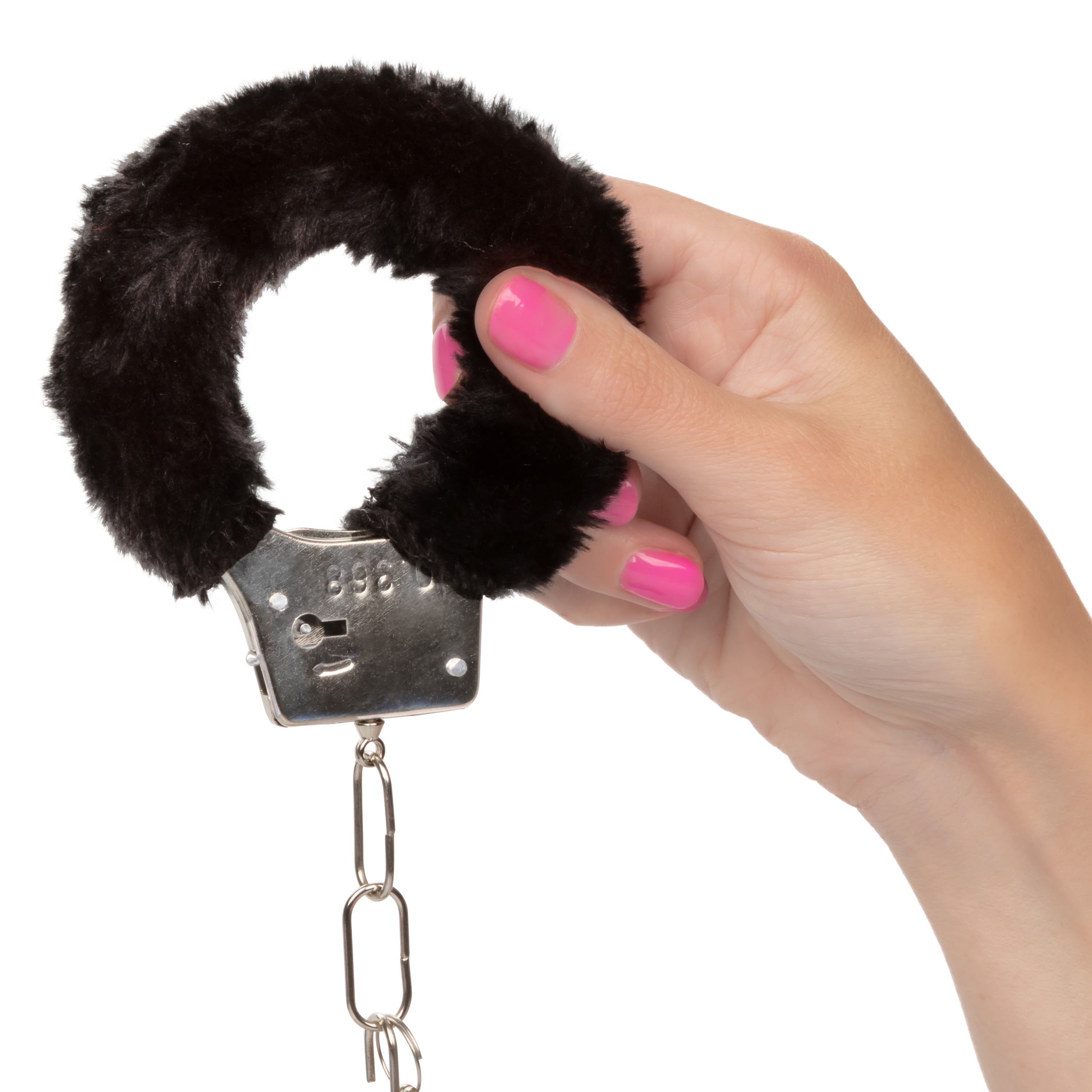 Playful Furry Cuffs (Black) – Adjustable Faux Fur Handcuffs > Bondage Gear > Handcuffs