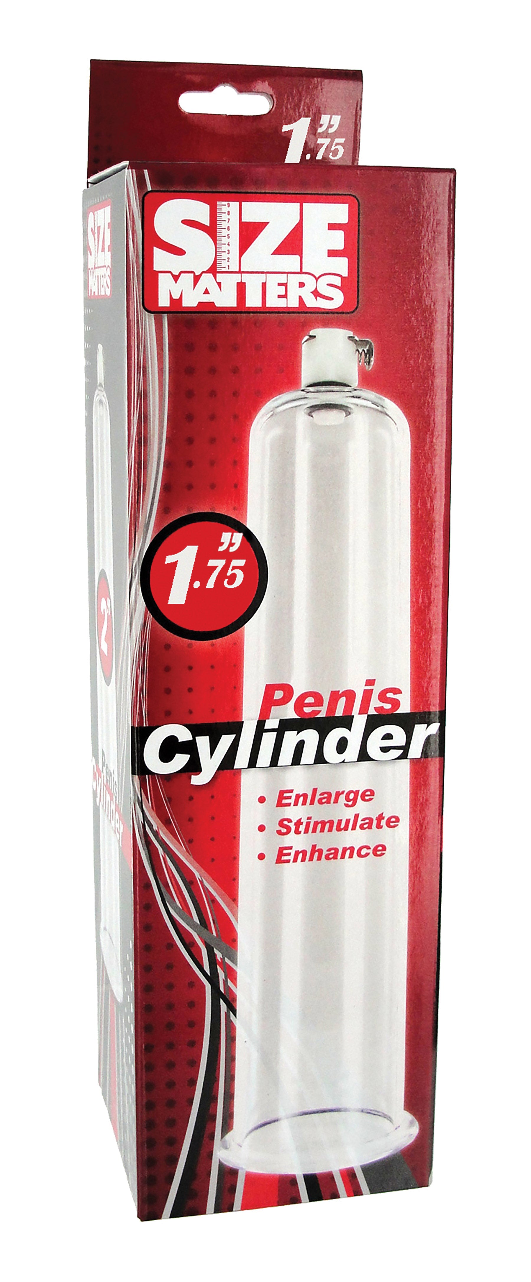 Penis Pumping Cylinder 1.75 Inch for Size and Performance Enhancement Clear Pumps - Performance