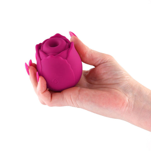 Inya Vibrating Rose (Pink) – Rechargeable Clitoral Vibrator Clit Stimulators