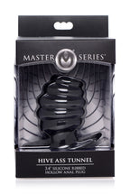 Hive Medium Silicone Ribbed Hollow Core Anal Plug Medium Size Silicone Anal Plug > Anal Range > Tunnel and Stretchers
