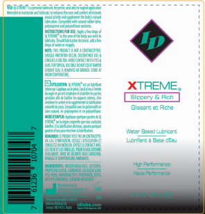 ID Xtreme Lubricant 30ml Pocket Size Smooth Glide Intimate Lube Water Based Lube