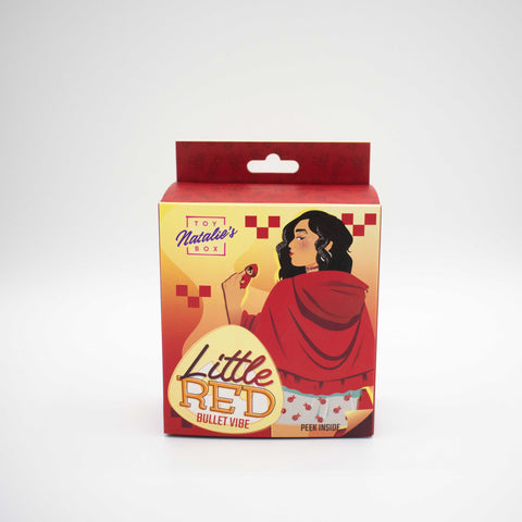 Little Red Bullet Vibrator Compact Pocket-Sized Adult Toy Red BULLETS