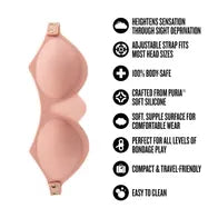 Temptasia Ardor - Blindfold - Pink > Bondage Gear > Blindfolds