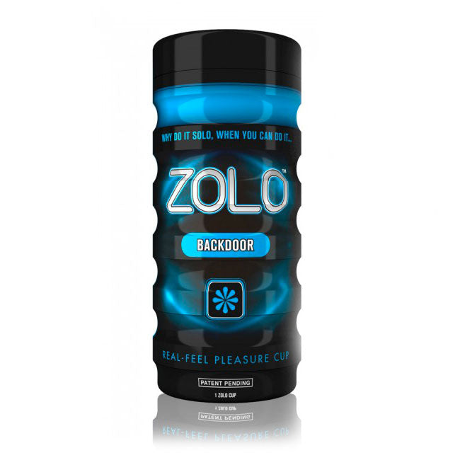 Zolo Back Door Masturbator Cup Ergonomic Male Toy Design Strokers - Manual