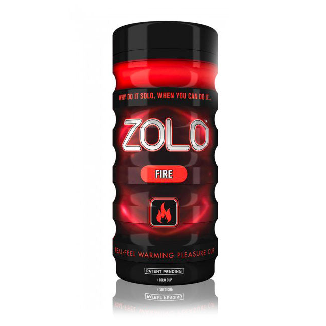 Zolo Fire Masturbator Cup Ergonomic Stimulation Toy Strokers - Manual