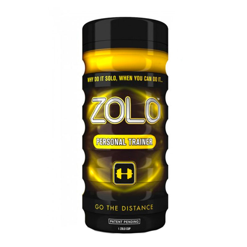 Zolo Personal Trainer Masturbator Cup With Suction Control Strokers - Manual