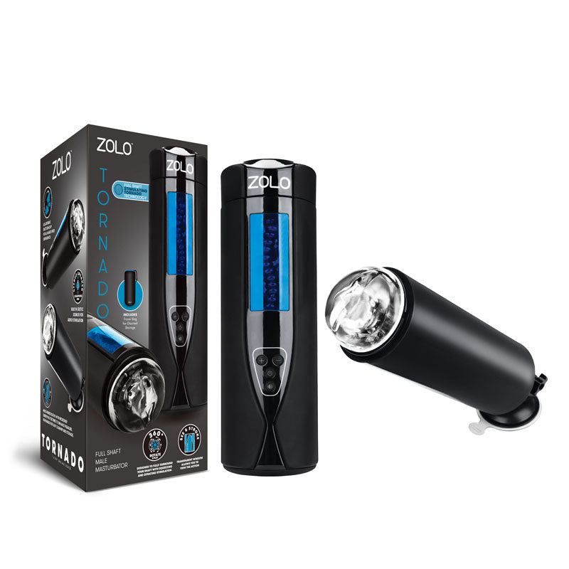 Zolo Tornado USB Rechargeable Auto Masturbator Strokers - Auto