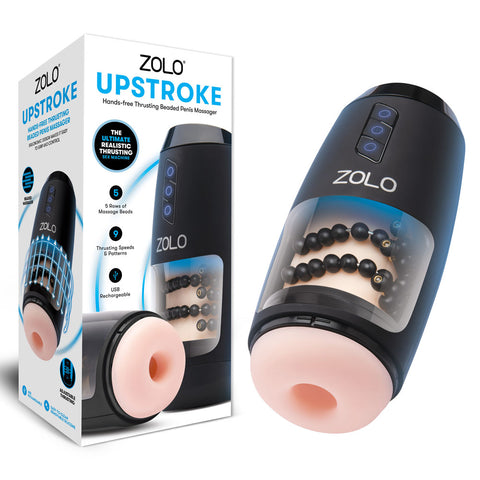 Zolo Upstroke USB Rechargeable Auto Thrusting Masturbator Strokers - Auto