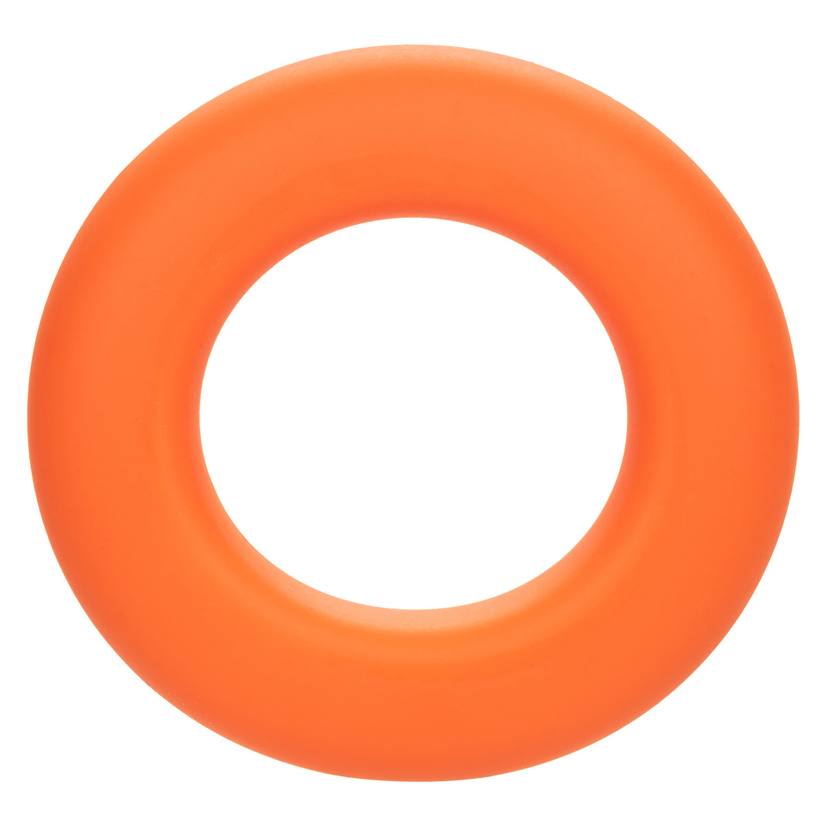 Alpha Liquid Silicone Prolong Large Ring Orange 1.25 Inch Diameter Stretchy Comfortable Durable > Cock Ring > Single Main image