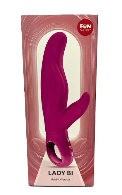 Fun Factory Lady Bi (Magenta) – USB-C Rechargeable 21.8 cm Rabbit Vibrator > Vibrators > Ladies > Rabbit