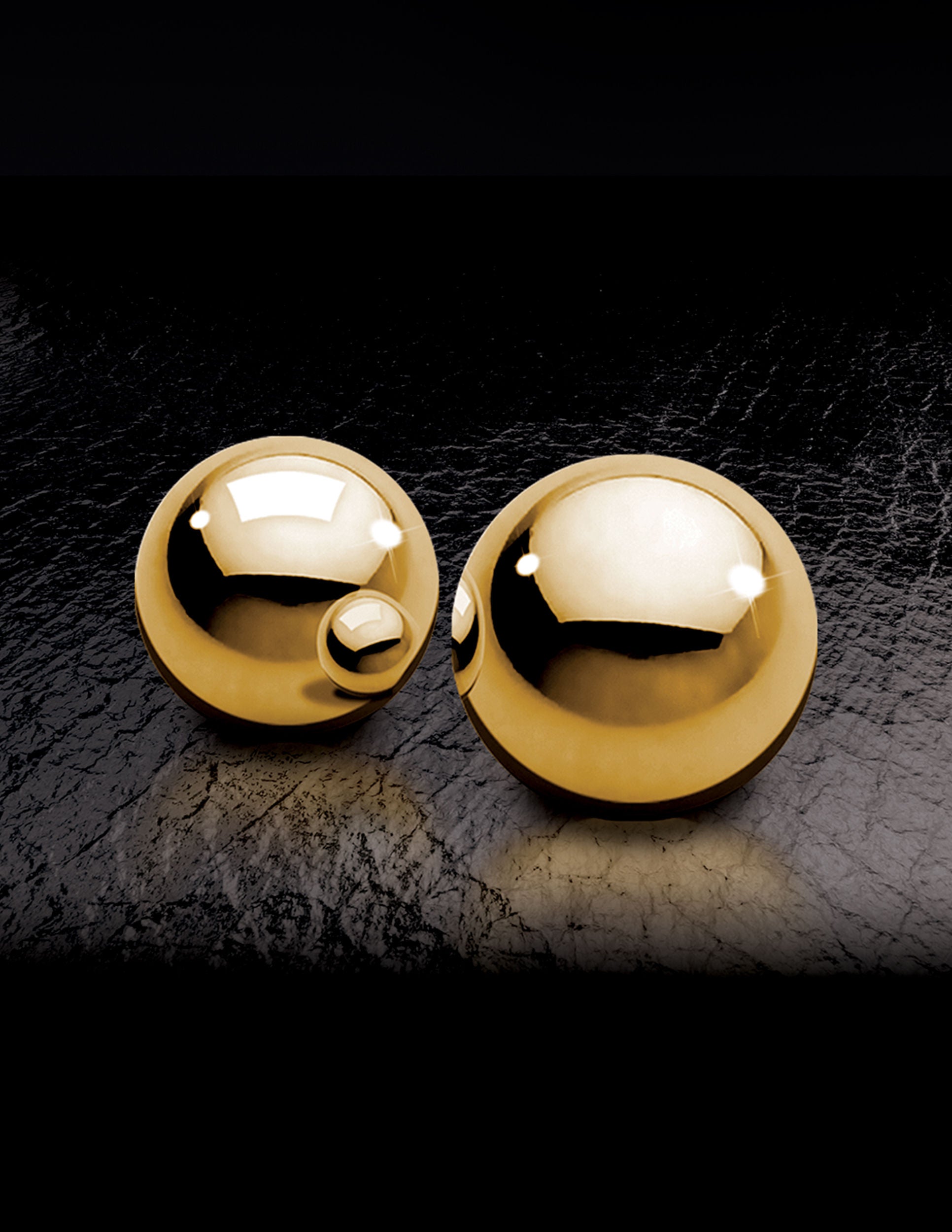 Fetish Fantasy Gold Ben Wa Balls Metal Vaginal Stimulator > Sex Toys For Ladies > Kegel Exercise