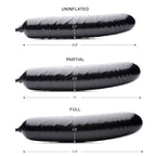 Large Inflatable Dildo 11 Inch Black Bulb Quick Release > Anal Range > Tunnel and Stretchers