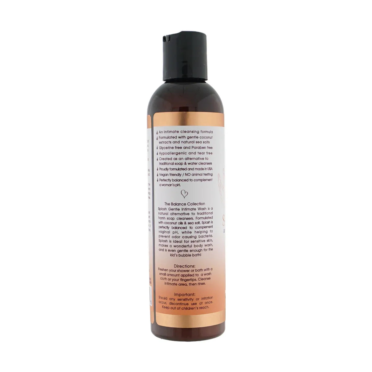 Balance Splash – Intimate Cleansing Formula 8.5 Fl. Oz. Liquid Cleaner > Essentials > Bath & Body