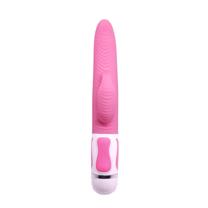 Pretty Love Antonie Twisting Rabbit Vibrator in Pink Silicone Vibrators