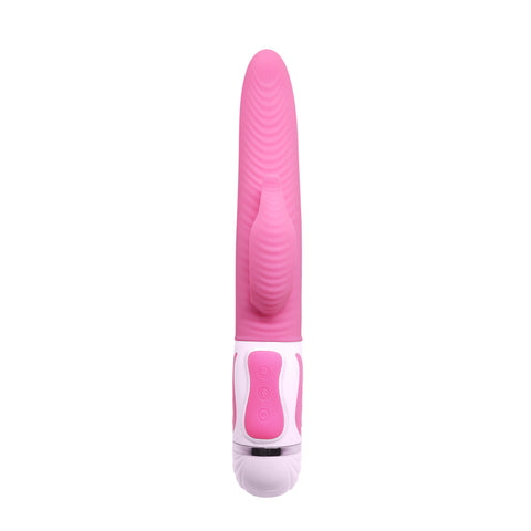 Pretty Love Antonie Twisting Rabbit Vibrator in Pink Silicone Vibrators