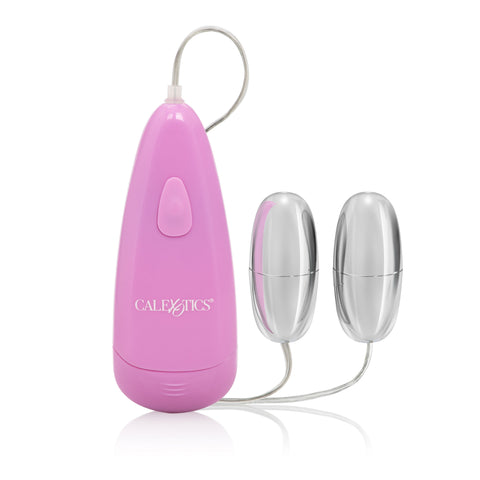 CalExotics Waterproof Double Silver Bullets Vibrator Pink BULLETS