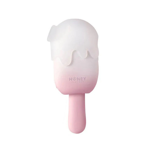 Bite Me Pink Cream Pop Clitoral Stimulator Vibrator Toy Pink Suction Stimulator