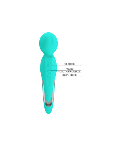 Walter Super Soft Silicone Wand Massager in Seafoam Color > Sex Toys For Ladies > Wand Massagers and Attachments