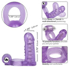 Double Diver Vibrating Duo Penetrator – Vibrating Duo Penetrator > Anal Range > Vibrating Butt Plugs