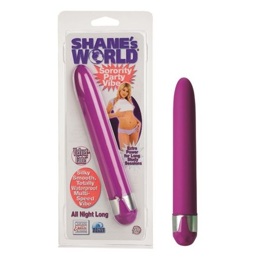 Shanes World Sorority Party Vibe Green Multi-Speed Vibrator Pink Vibrators