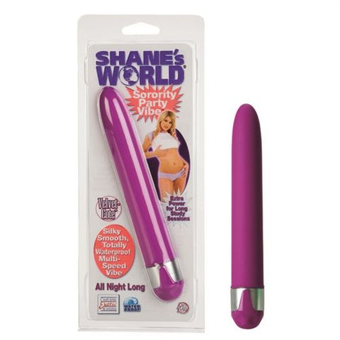 Shanes World Sorority Party Vibe Green Multi-Speed Vibrator Pink Vibrators