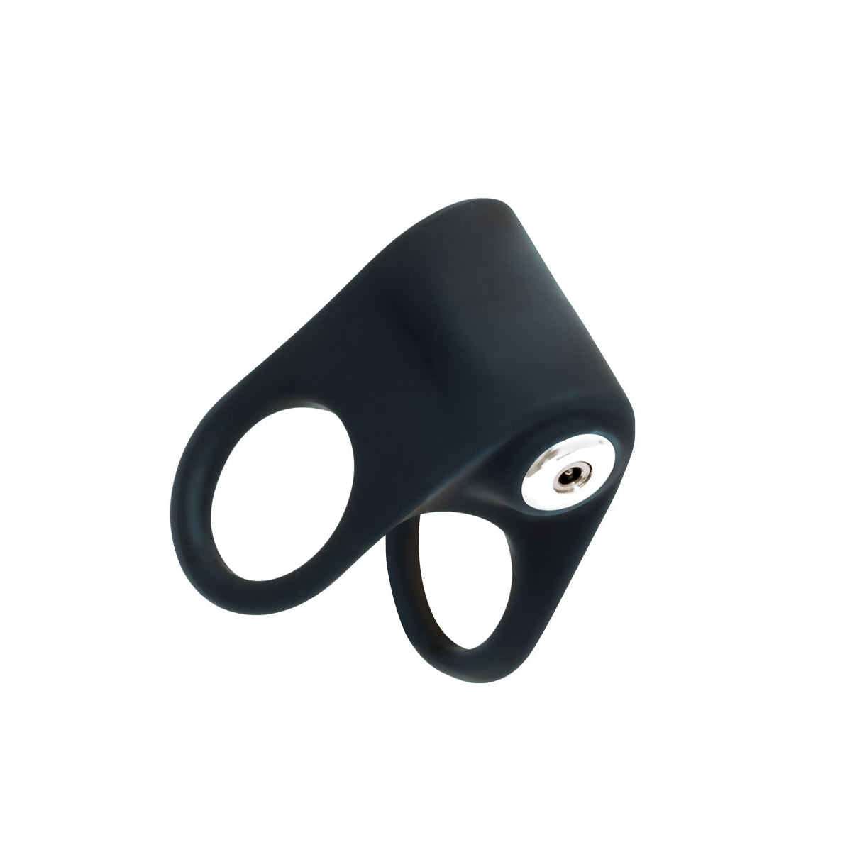 VeDO Hard Black Double C-Ring Vibrating Toy > Cock Ring > Vibrating Main image
