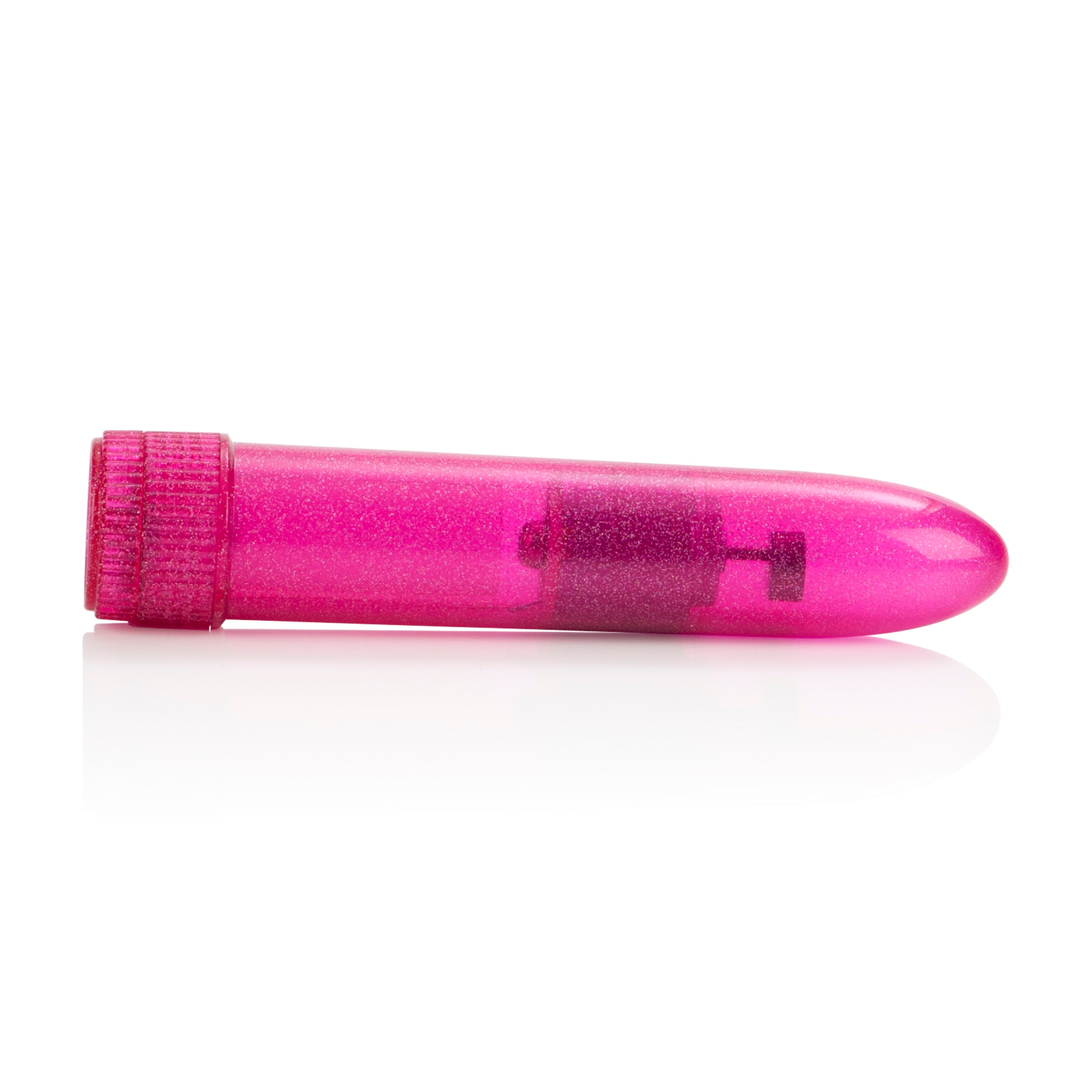 Shane's World Sparkle Vibe Pink 4.5 Inch Compact Multi-Speed Vibrator with Glitter Finish Vibrators