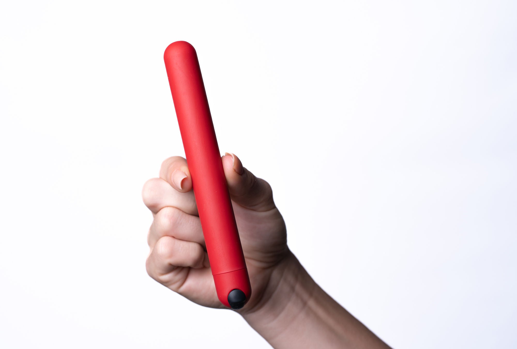 Maia Toys Abbie X-Long Rechargeable Bullet Vibrator Red BULLETS