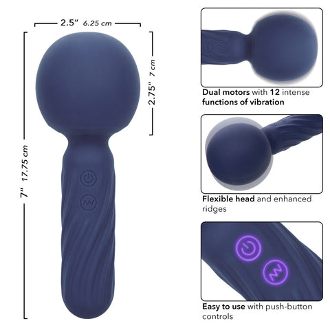 Charisma Seduction Blue Adult Vibrator for Sensual Pleasure Vibrators