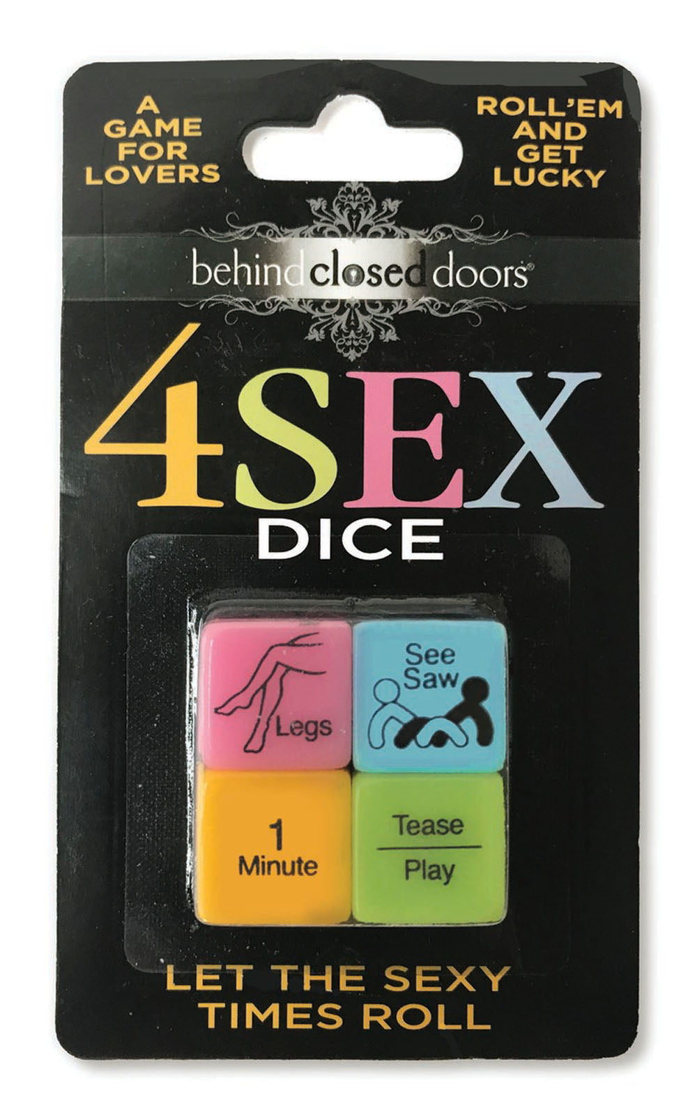 Behind Closed Doors 4 Sex Dice Game for Couples Default Title Games