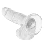 Size Queen 6 Inch Blue Realistic Dildo with Life Like Texture > Dildos > Realistic Dildos