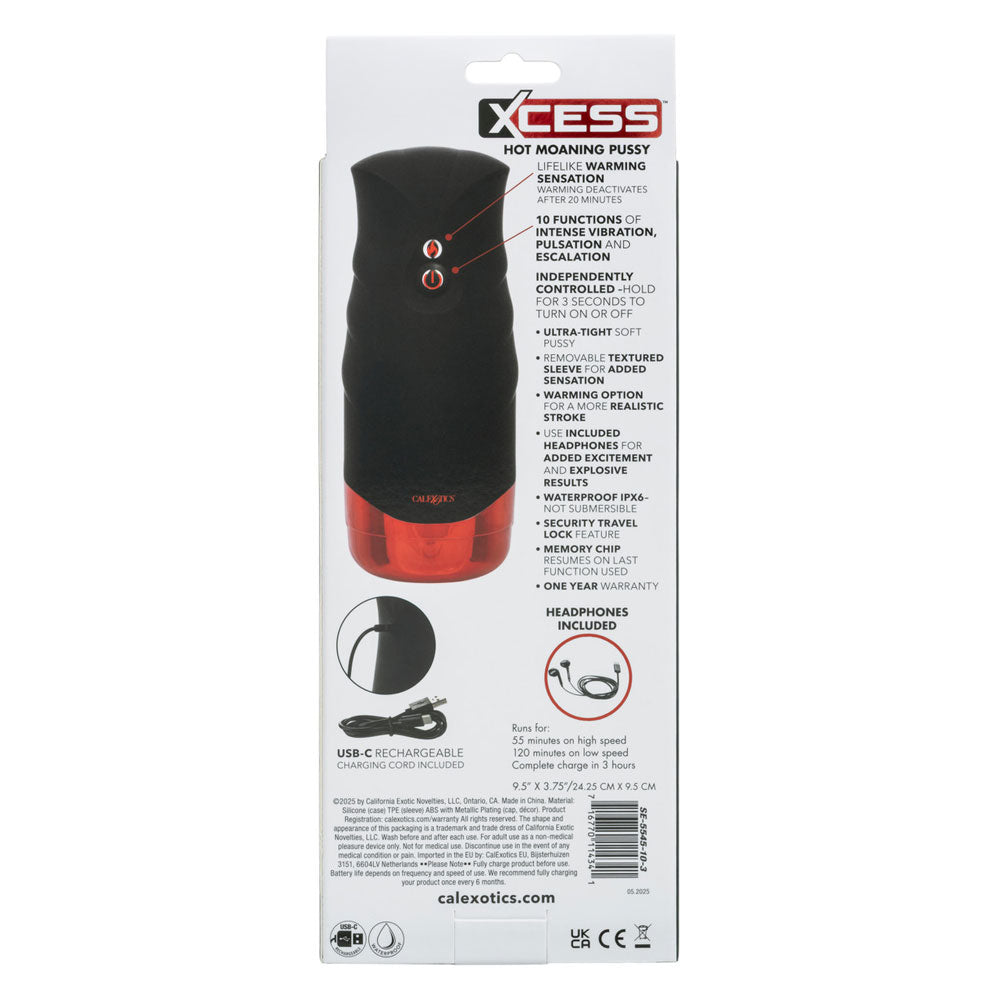 Xcess™ Hot Moaning Pussy Strokers - Auto