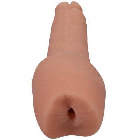 Signature Transgirl Natalie Mars 4.5 Inch Ultraskyn Dual Density Cock with Penetrable Ass Dongs Celebrity