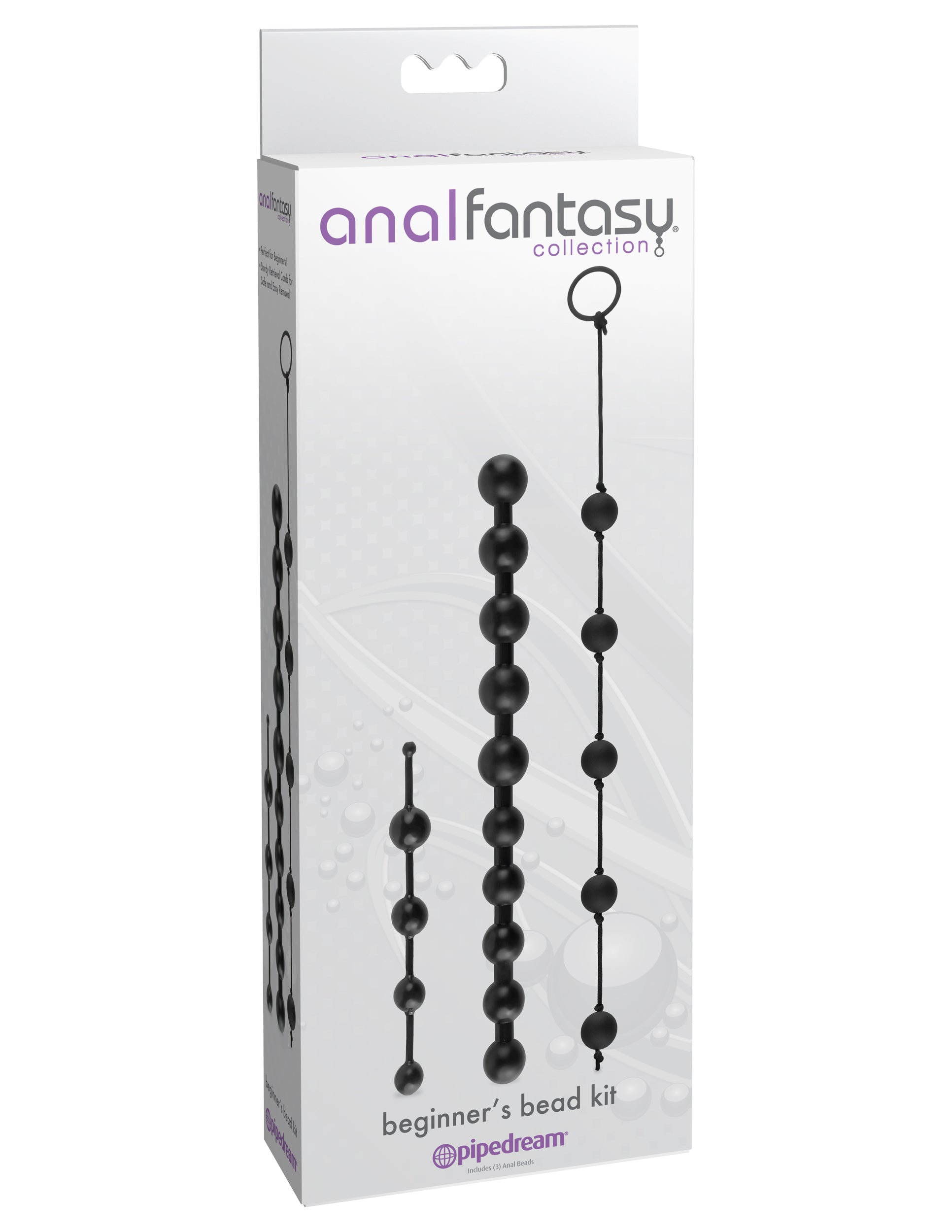 Anal Fantasy Collection Beginner Bead Kit Set of 3 Cords > Anal Range > Anal Beads