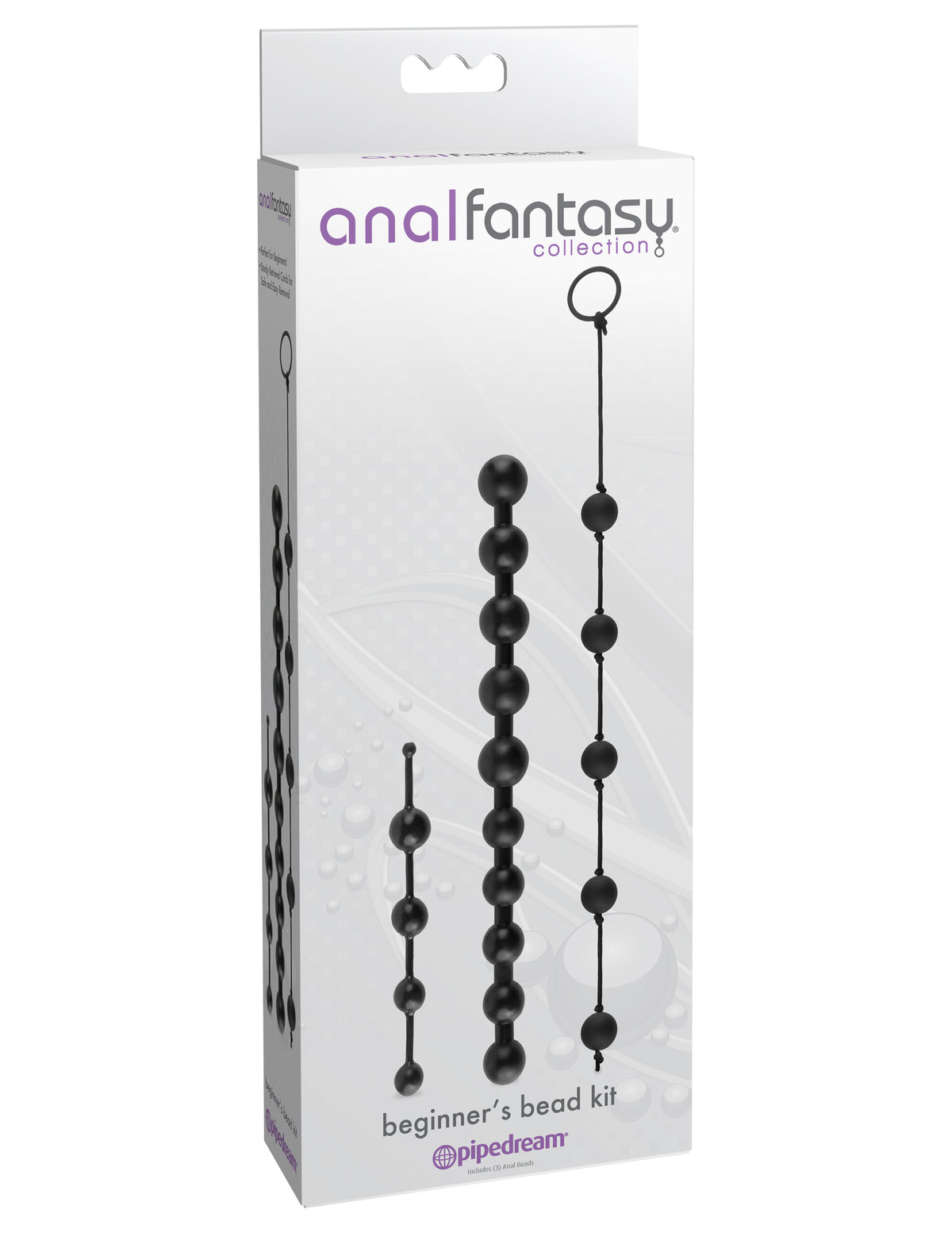 Anal Fantasy Collection Beginner Bead Kit Set of 3 > Anal Range > Anal Beads