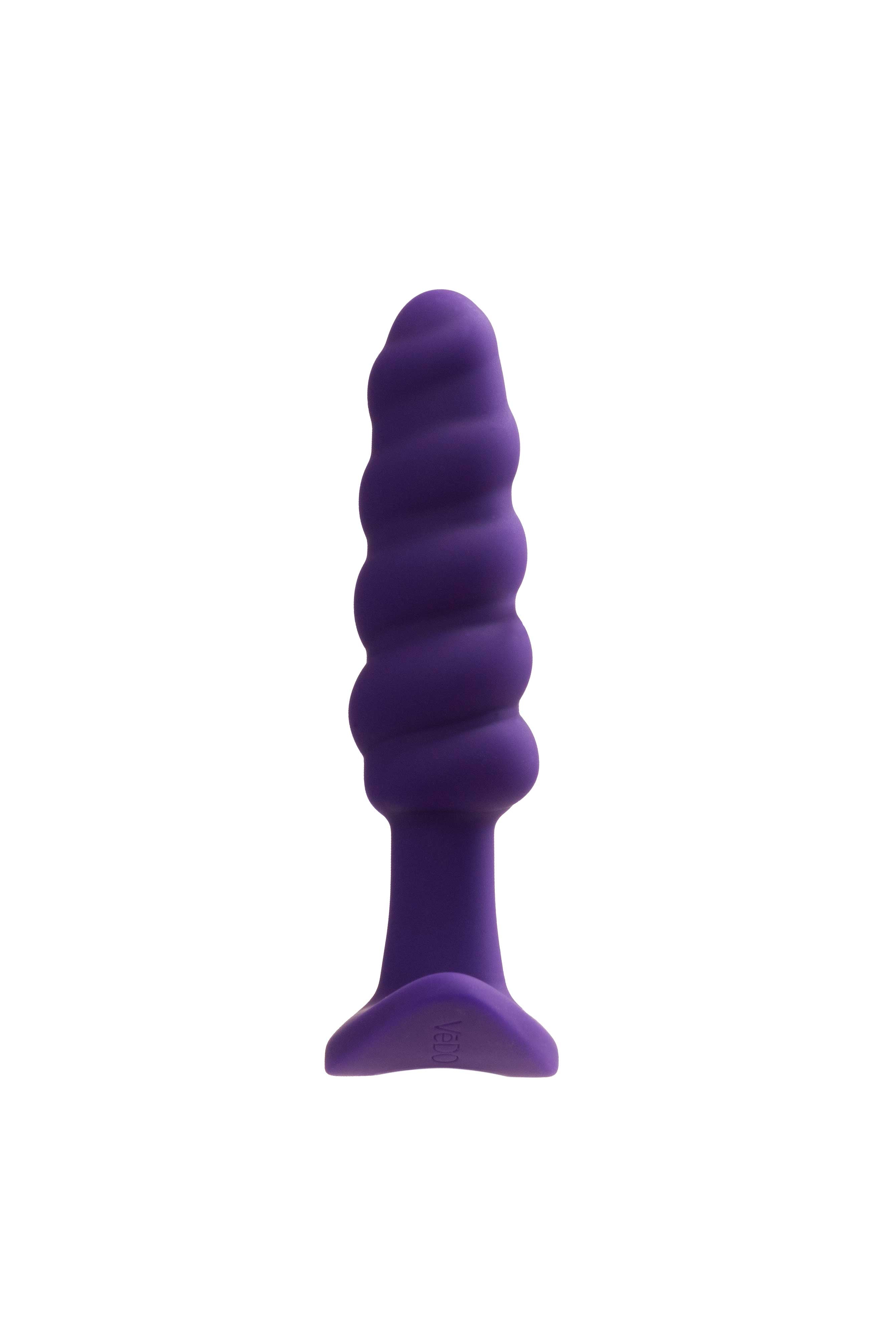 Twist Rechargeable Anal Vibe (Deep Purple) – Powerful 10 Mode Slim Anal Vibrator Secondary image