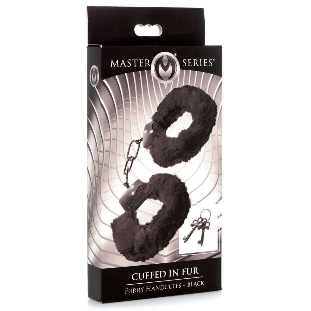 Master Series Cuffed in Fur - Fluffy Handcuffs > Bondage Gear > Handcuffs